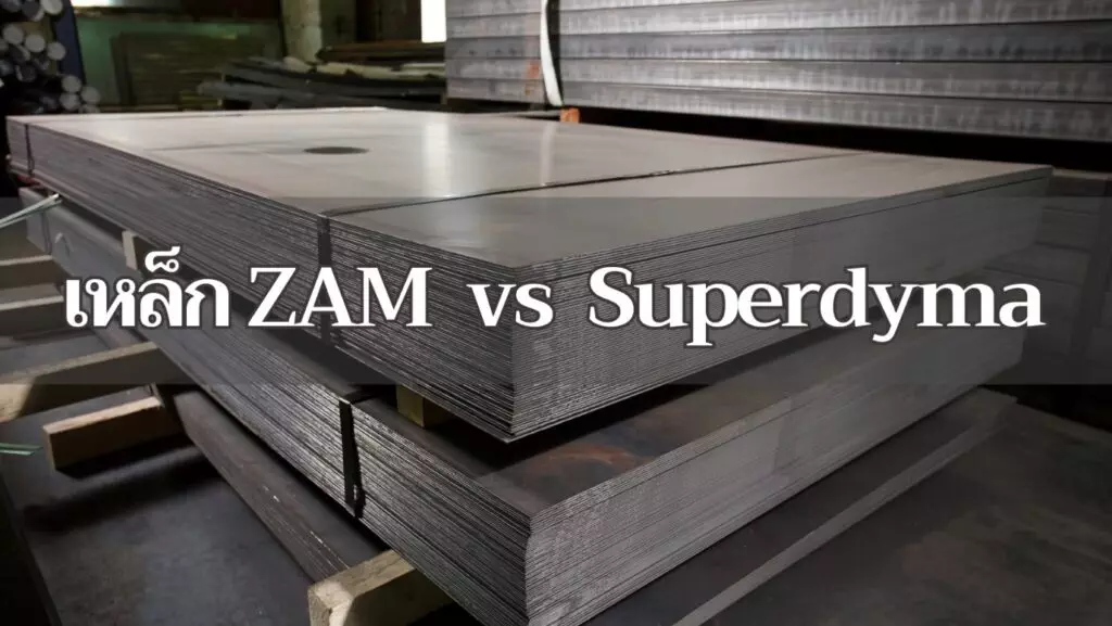 เหล็ก ZAM vs Superdyma ต่างกันอย่างไร